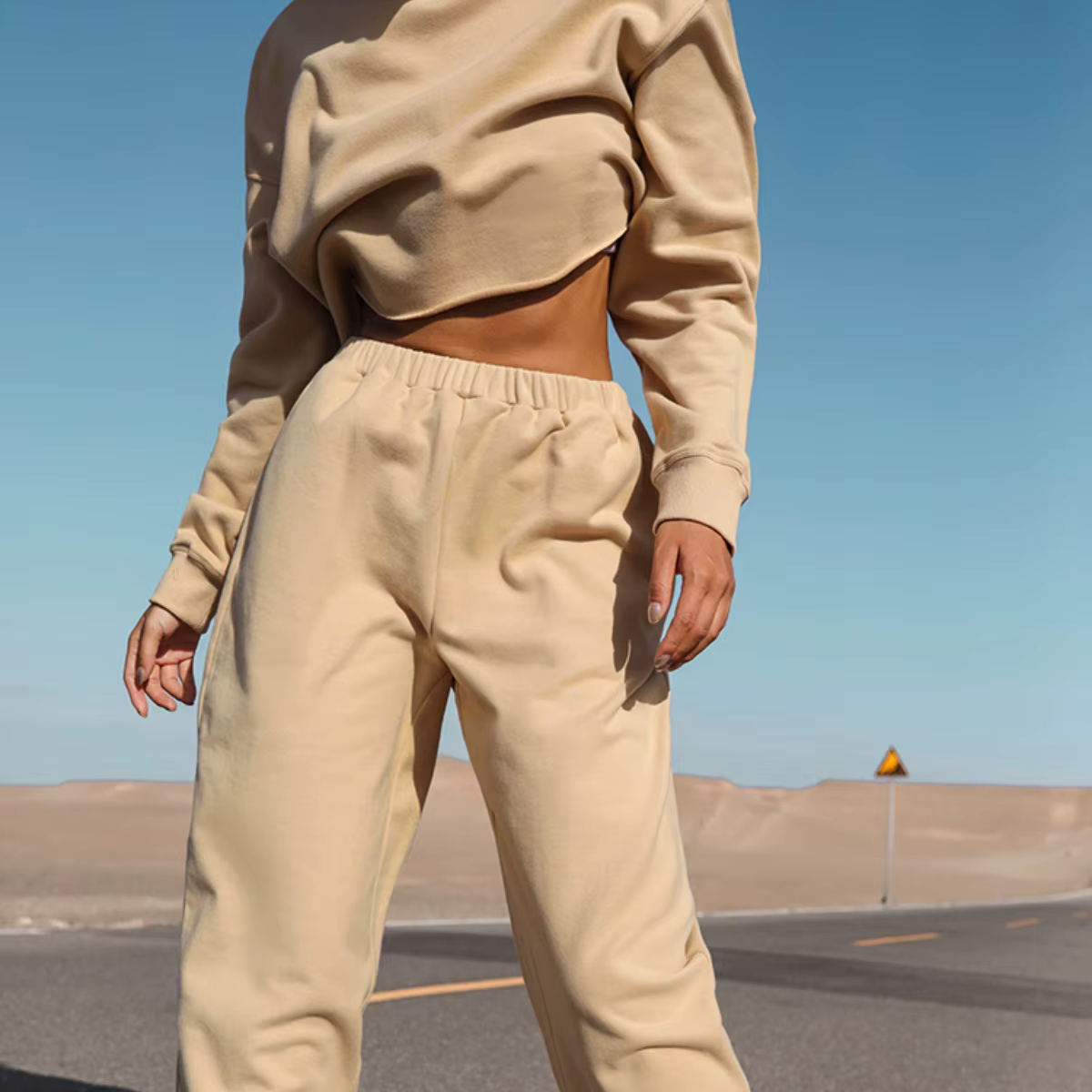 2025 Autumn New Women's Casual Loose Sports Hoodie Set 2-piece Set