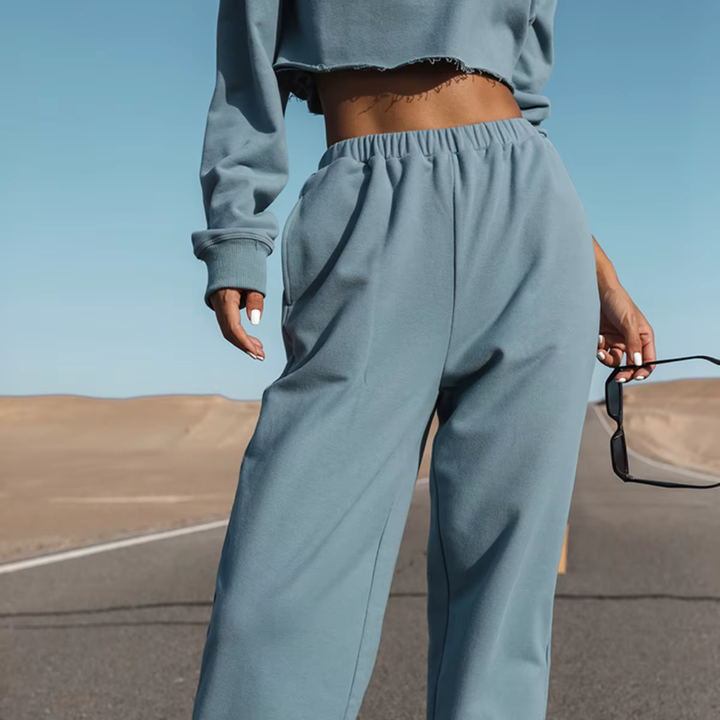 2025 Autumn New Women's Casual Loose Sports Hoodie Set 2-piece Set