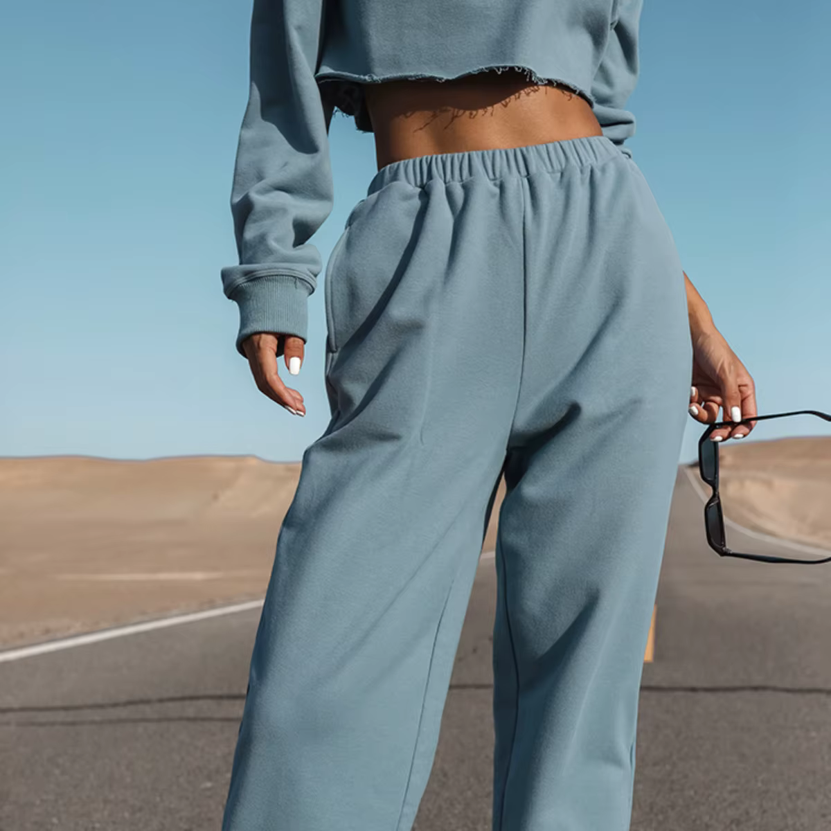 2025 Autumn New Women's Casual Loose Sports Hoodie Set 2-piece Set