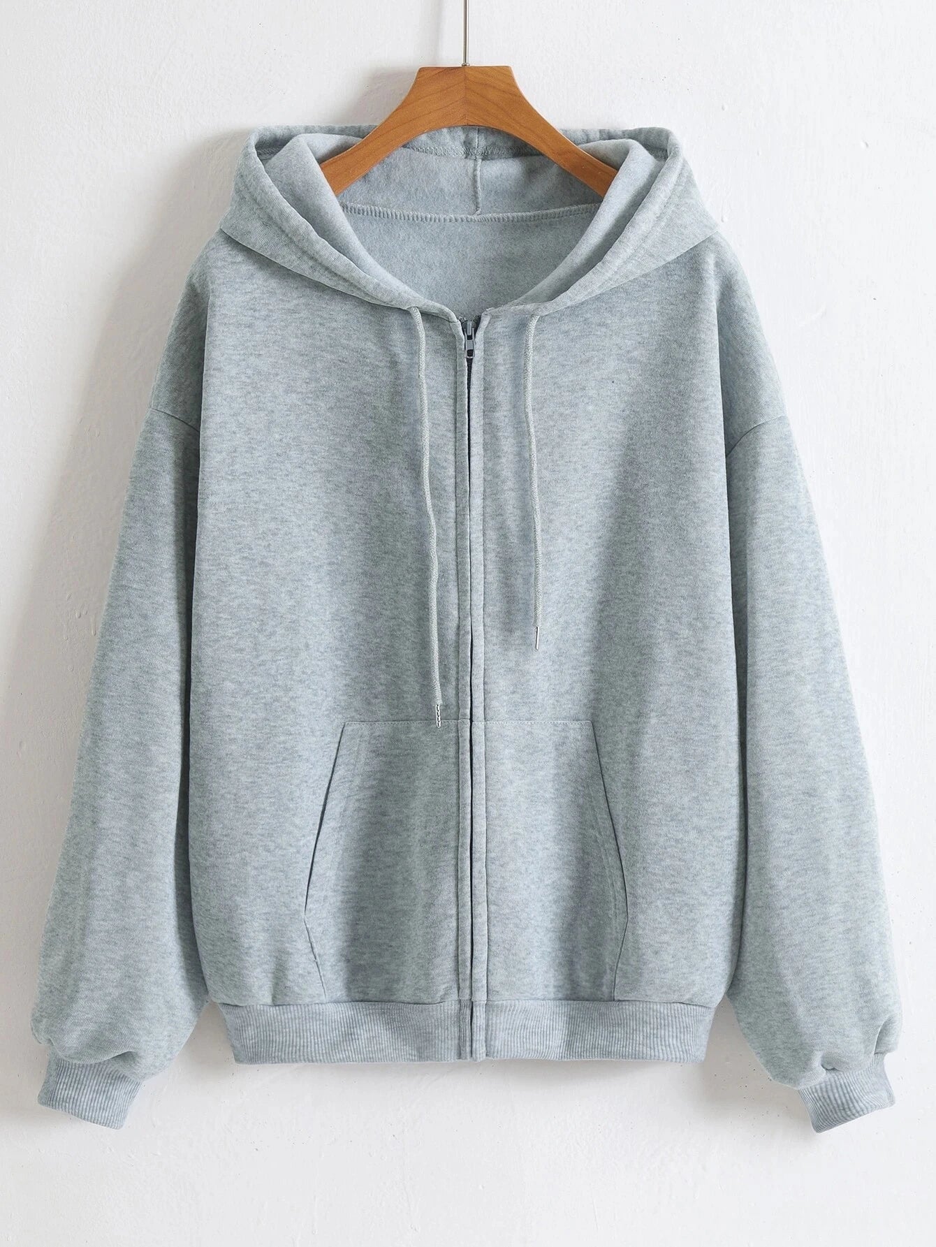 Women’s Fleece Zip-Up Hoodie – Soft Casual Jacket (Multiple Colors)