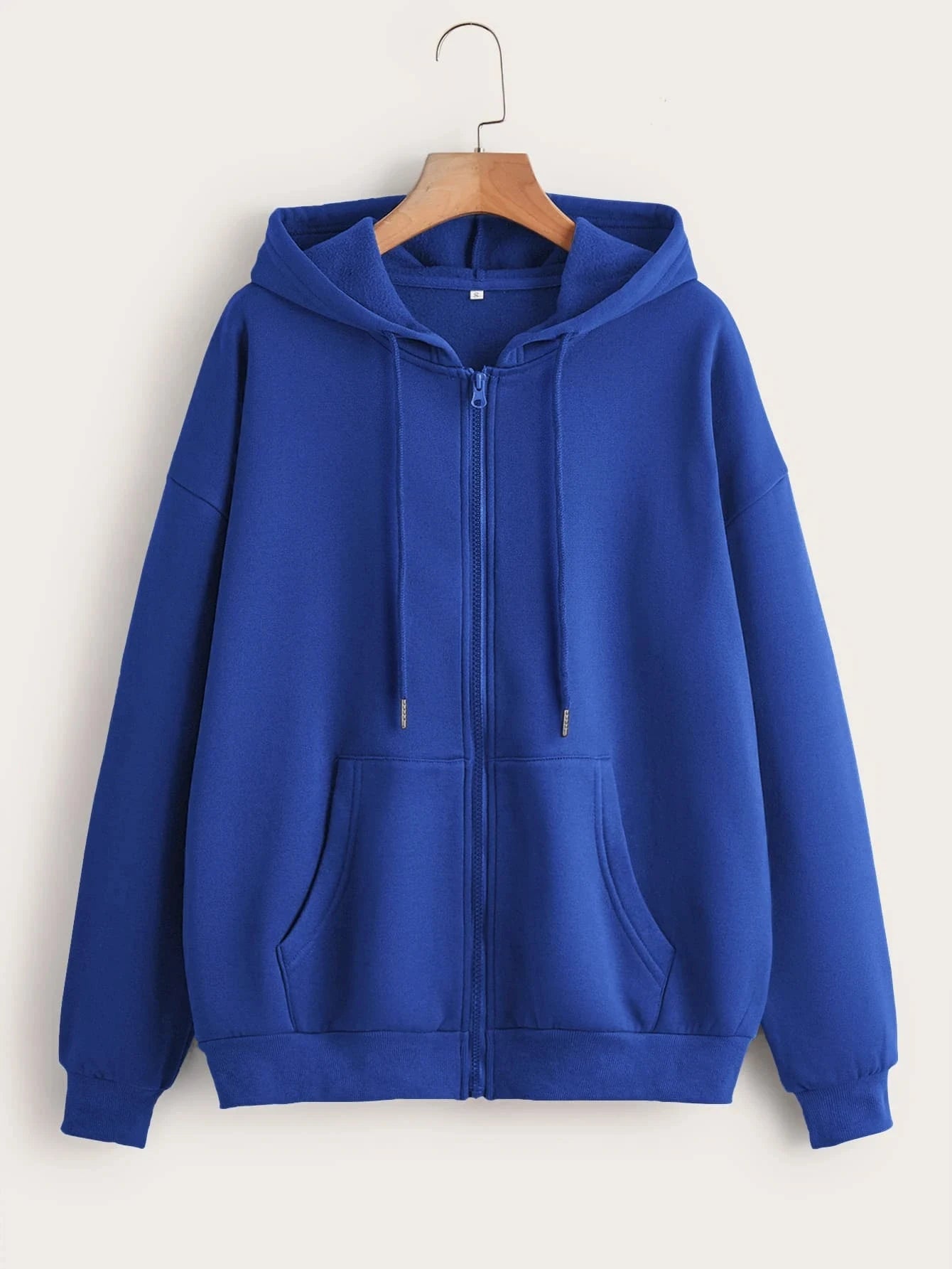 Women’s Fleece Zip-Up Hoodie – Soft Casual Jacket (Multiple Colors)
