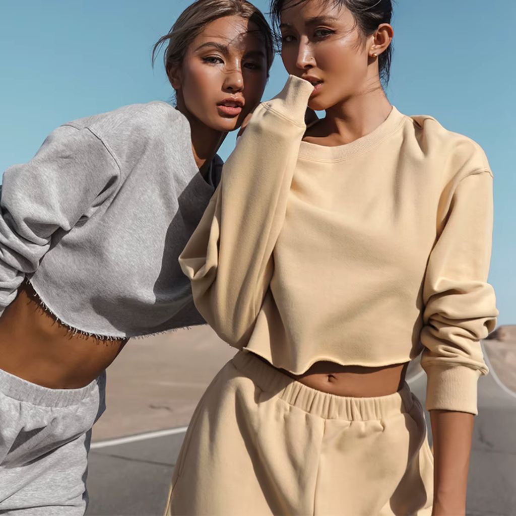 2025 Autumn New Women's Casual Loose Sports Hoodie Set 2-piece Set