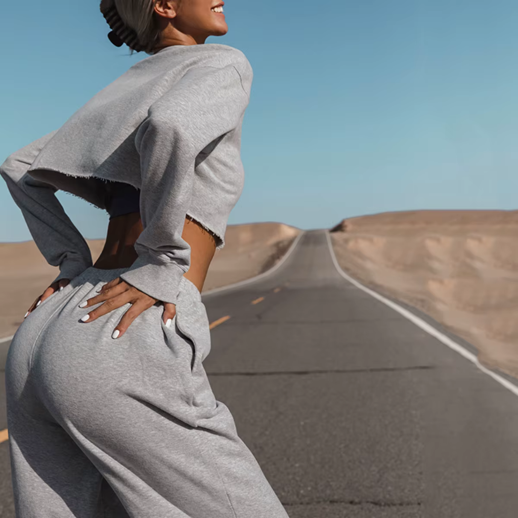 2025 Autumn New Women's Casual Loose Sports Hoodie Set 2-piece Set