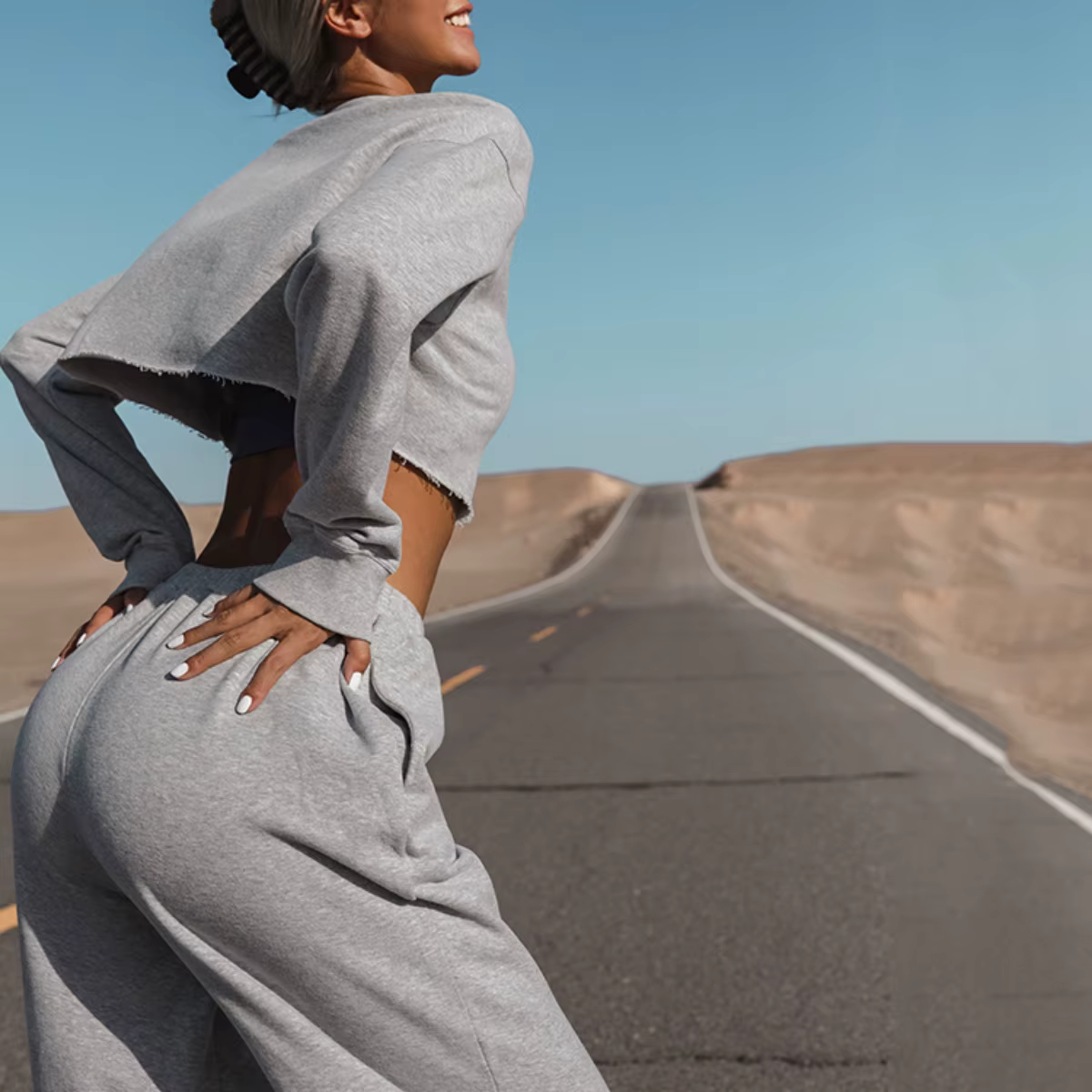 2025 Autumn New Women's Casual Loose Sports Hoodie Set 2-piece Set