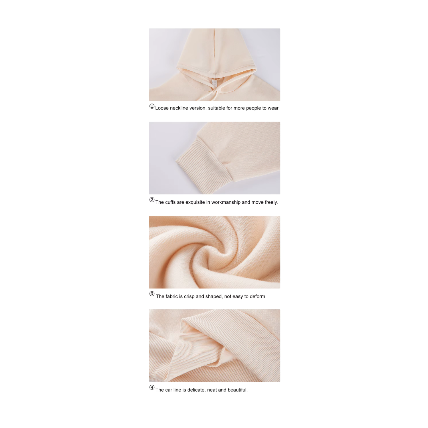 Man's Hoodie Set Winter Solid Color Two Pices Sets Long-Length